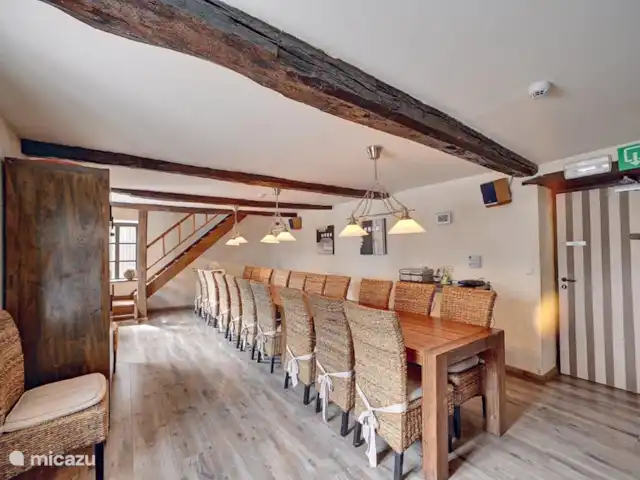Maison de vacances de luxe 21 pers. Bouillon | Belgique, Ardennes, Bouillon - maison de vacances Salle à manger
