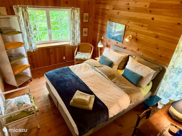 Chez Nous en Francia, Dordoña, Le Buisson-de-Cadouin - casa de campo Dormitorio doble planta baja