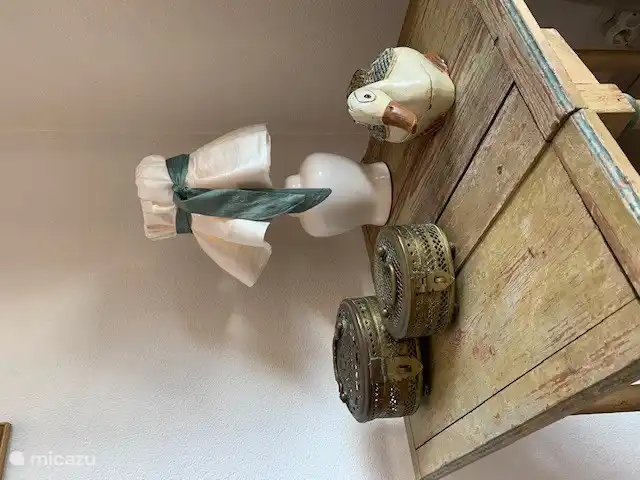 French details..antique Nicoise table.