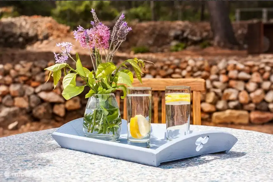 Großer Garten mit vielen schönen Sitzgelegenheiten