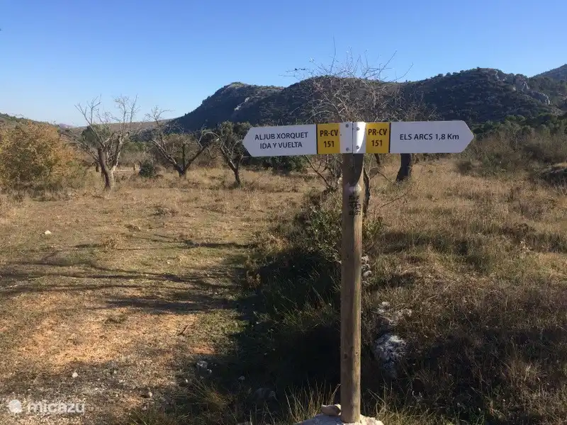 Viele Wanderwege befinden sich in unmittelbarer Nähe. Alle mit atemberaubender Aussicht.