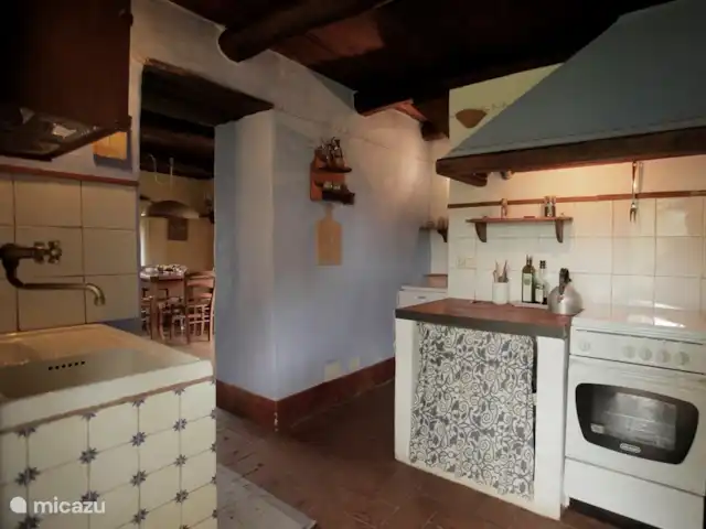 Location de Vacances Italie, Toscane, Santa Fiora, ferme - Podere di Maggio - Seccatoio la cuisine