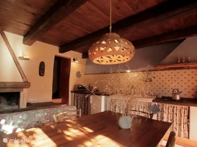 Location de Vacances Italie, Toscane, Santa Fiora, ferme - Podere di Maggio - Casa Grande Cuisine à manger