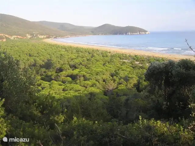 Location de Vacances Italie, Toscane, Santa Fiora, ferme - Podere di Maggio - Casa Grande La magnifique côte tyrnienne, à environ 1 heure de Podere di Maggio