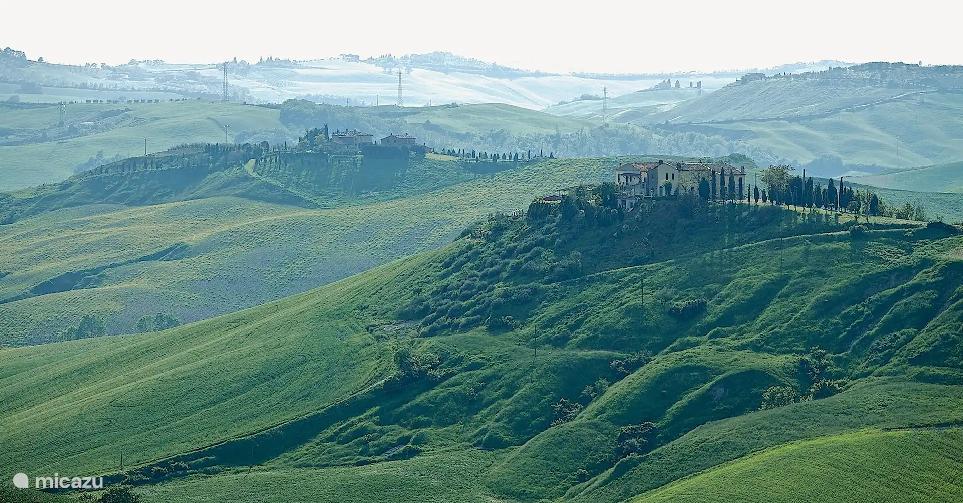 Le paysage du sud de la Toscane