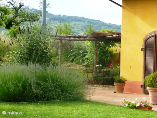 Location de Vacances Italie, Toscane, Santa Fiora, ferme - Podere di Maggio - Casa della Nonna La terrasse