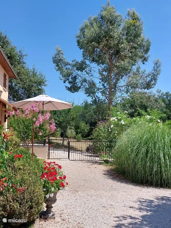 Terrasse, jardin et entrée privés