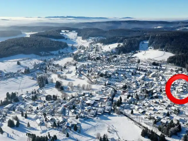 Location de Vacances Allemagne, Forêt-Noire , Schönwald im Schwarzwald, appartement - Appartement Schönwald L'appartement est situé en bordure de forêt avec une belle vue