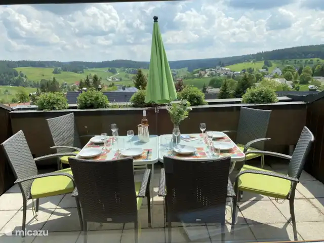 Location de Vacances Allemagne, Forêt-Noire , Schönwald im Schwarzwald, appartement - Appartement Schönwald Vues imprenables