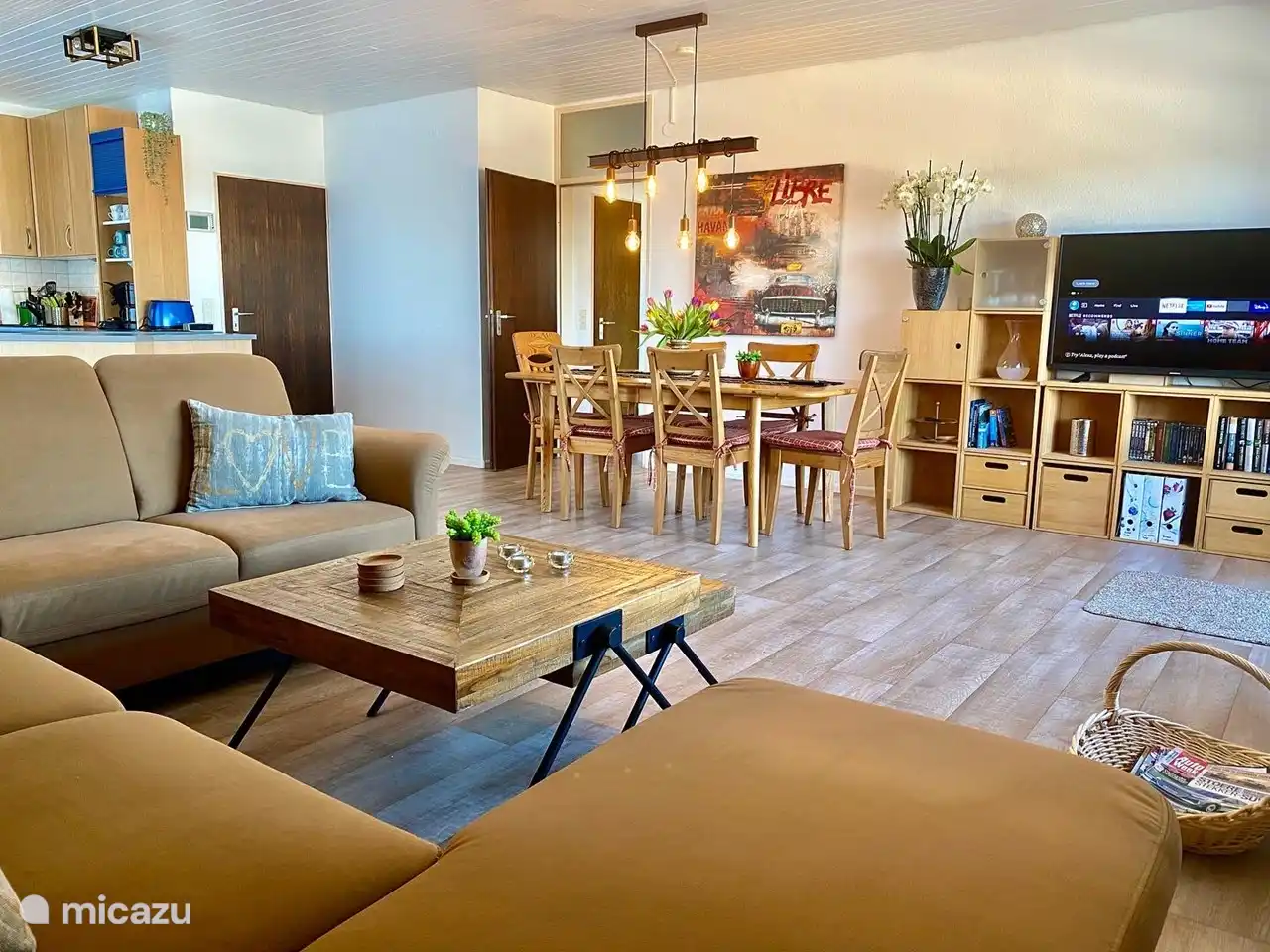 Salon de luxe moderne