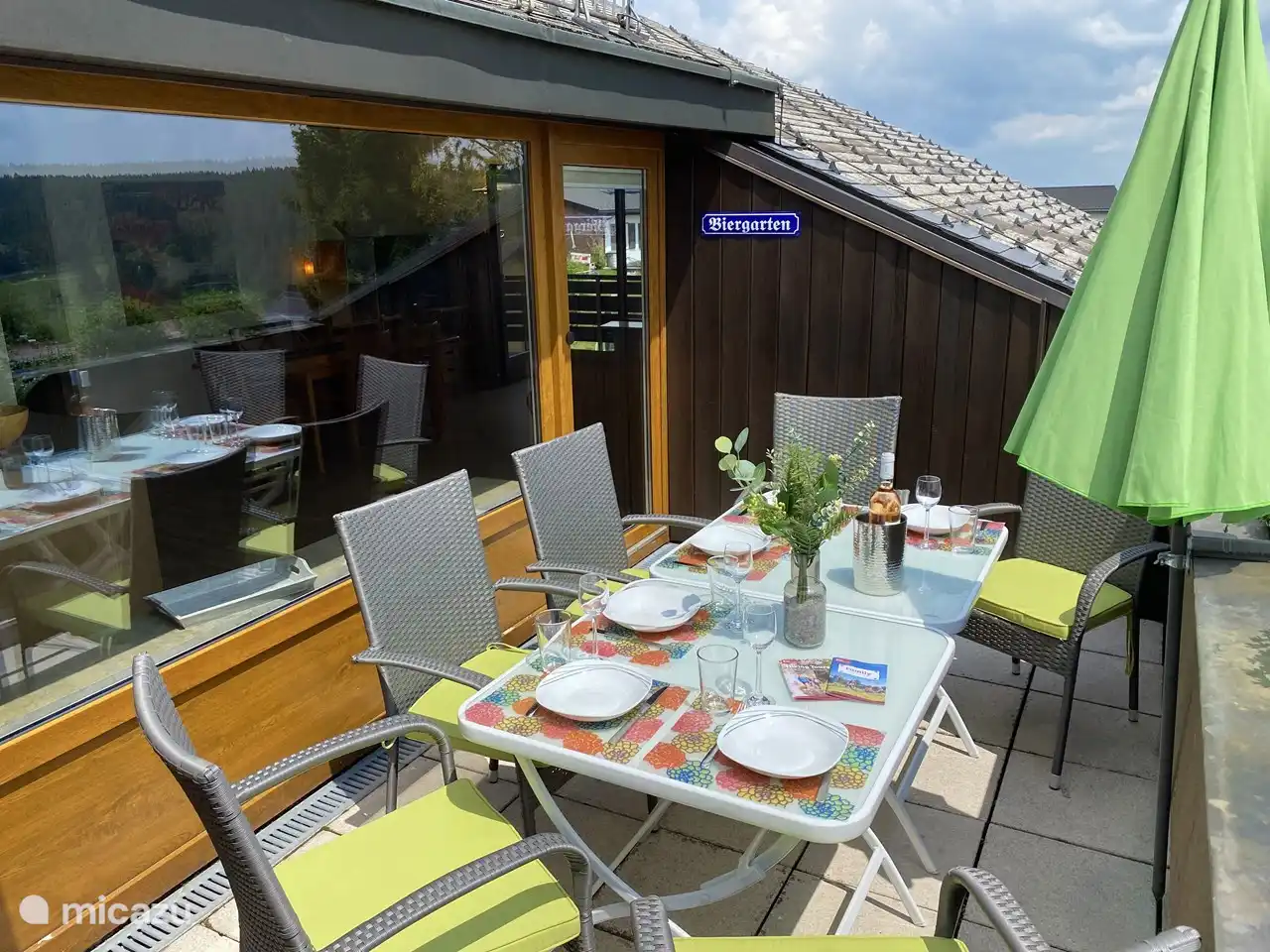 Toit terrasse au sud