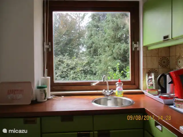 Maison Rumpen Brunssum jusqu'à 10 pers. | Pays-Bas, Limbourg, Brunssum - maison de vacances Cuisine donnant sur jardin