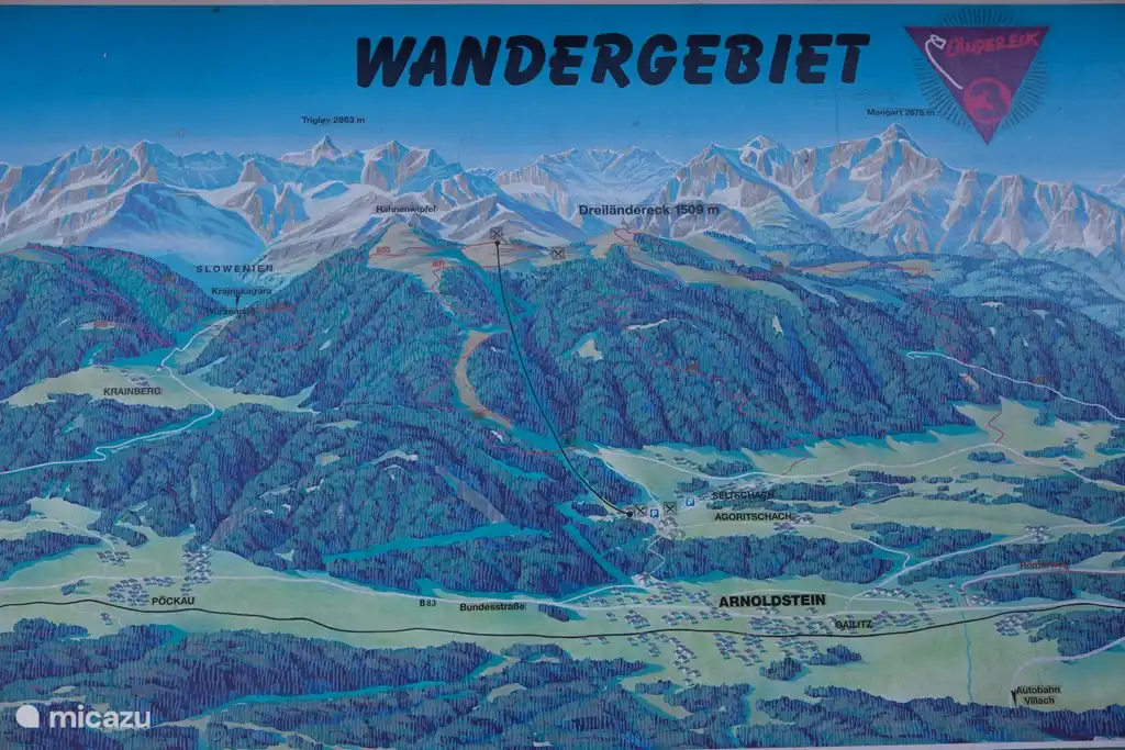 Wandergebiet Dreiländereck