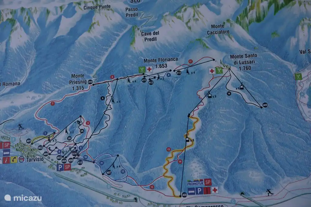 Tarvisio - Skigebiet