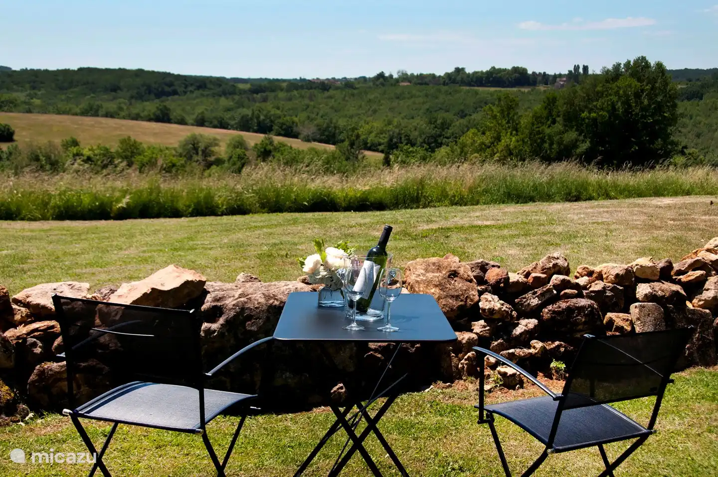 Die Aussicht von Le Mazet