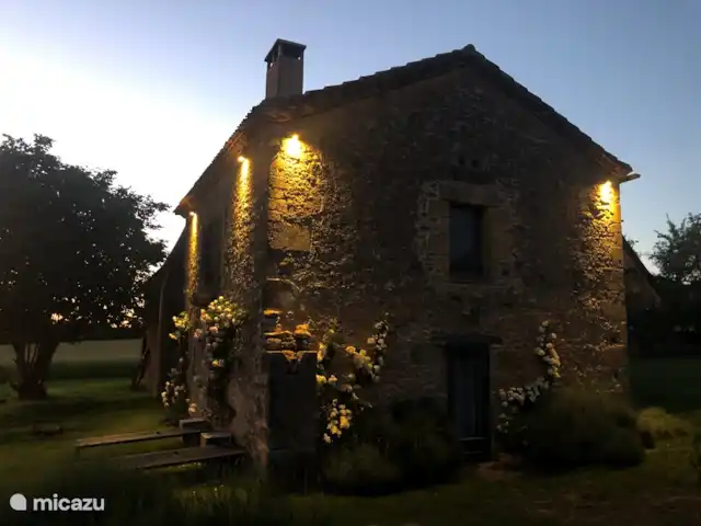 Location de Vacances France, Dordogne, Sainte-Croix, gîte / cottage - Le Mazet Le Mazet la nuit