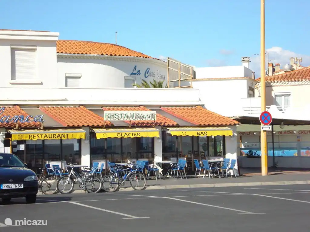 Many cozy restaurants with a varied menu in the center of Barcarès