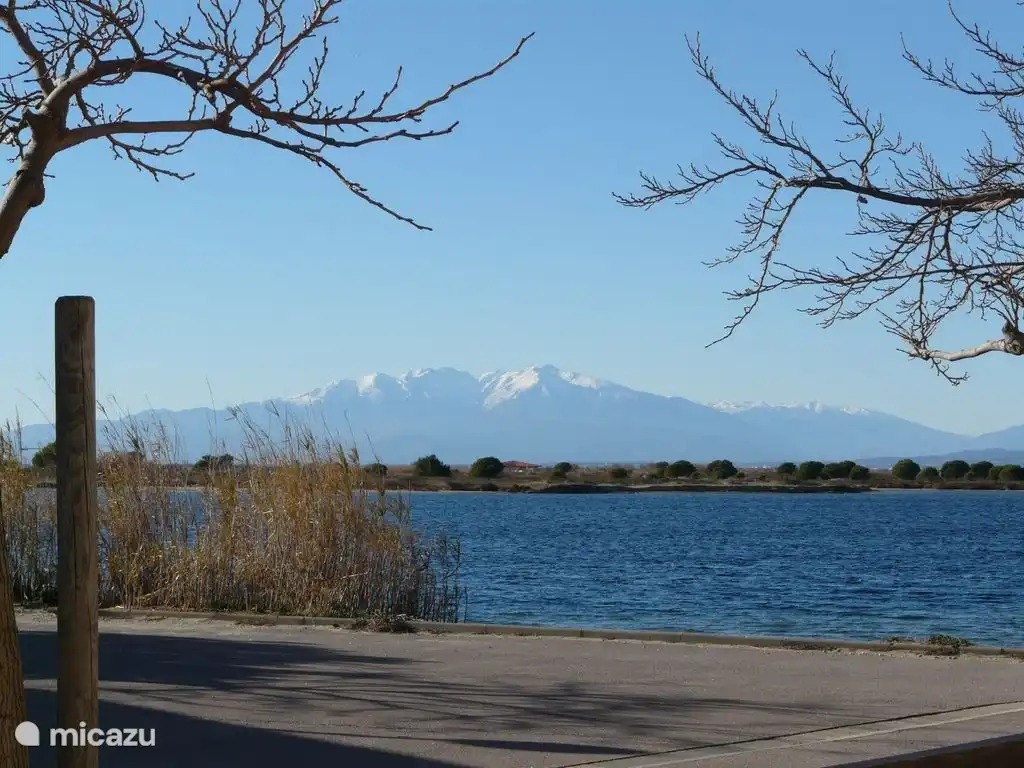 Large Lake as an offshoot of the Mediterranean Sea in the immediate vicinity of Le Barcarès