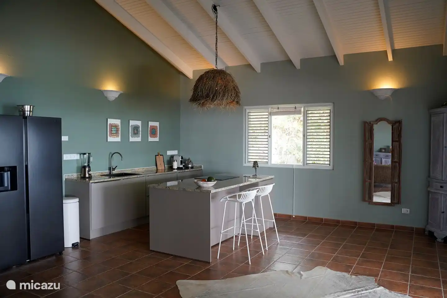 Cocina de lujo para los verdaderos entusiastas de la cocina.