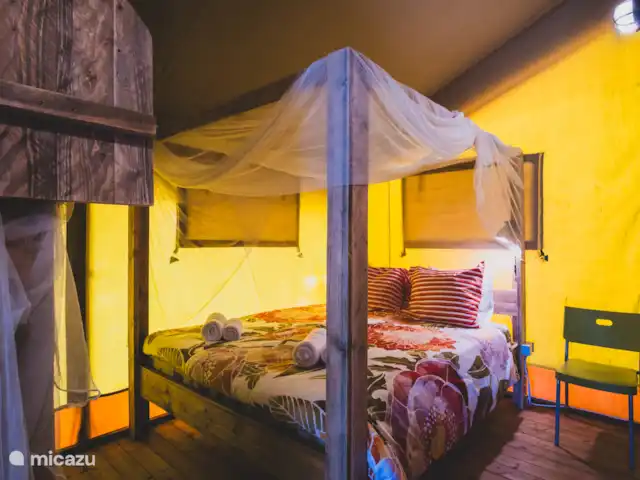 Safaritent Casa Matsu huren in Portugal, Costa de Prata, Carvalhal Benfeito - glamping / safaritent / yurt Slaapkamer