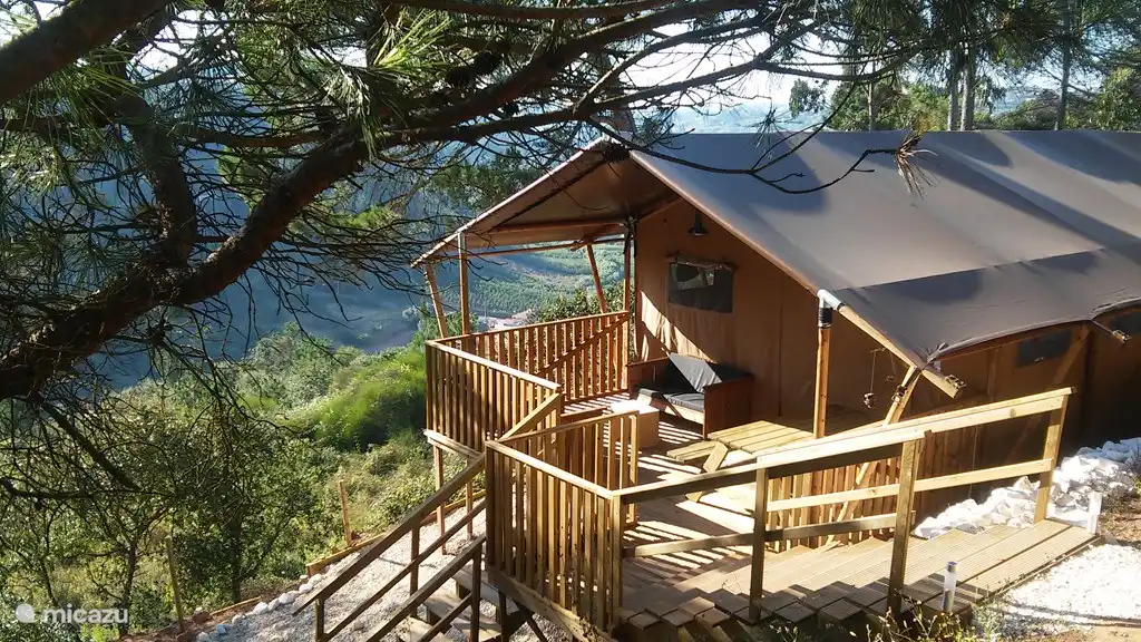 Safari-Zelt Casa Matsu in Portugal, Costa de Prata, Carvalhal Benfeito - glamping / safarizelt / yurt