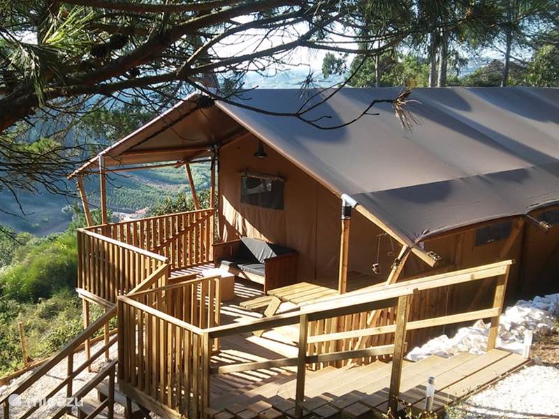 Casa vacacional Portugal, Costa de Prata, Carvalhal Benfeito Camping con glamour/Yurta/Tienda safari Tienda safari Casa Matsu