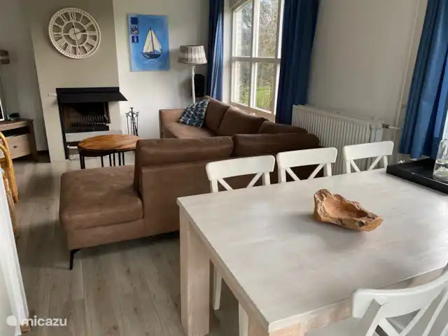 Bungalow avec Stuga/BBQ et Sauna | Pays-Bas, Texel, De Cocksdorp - bungalow Salle à manger, Coin salon