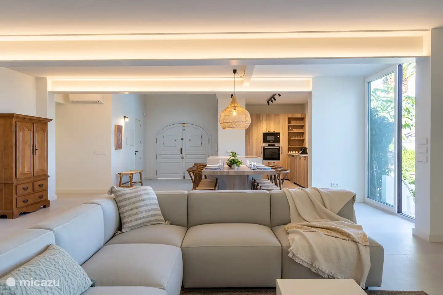 Viel natürliches Licht.