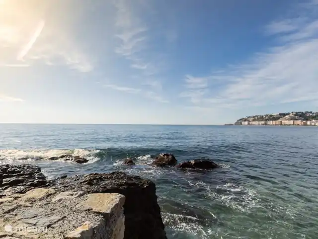 Villa Royal Salobrena huren in Spanje, Costa Tropical, Salobreña - villa Dolfijnen leven voor de kust van Salobrena.