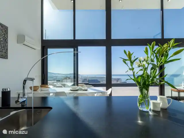 Villa Royal Salobrena huren in Spanje, Costa Tropical, Salobreña - villa Panoramisch uitzicht achter het aanrecht.