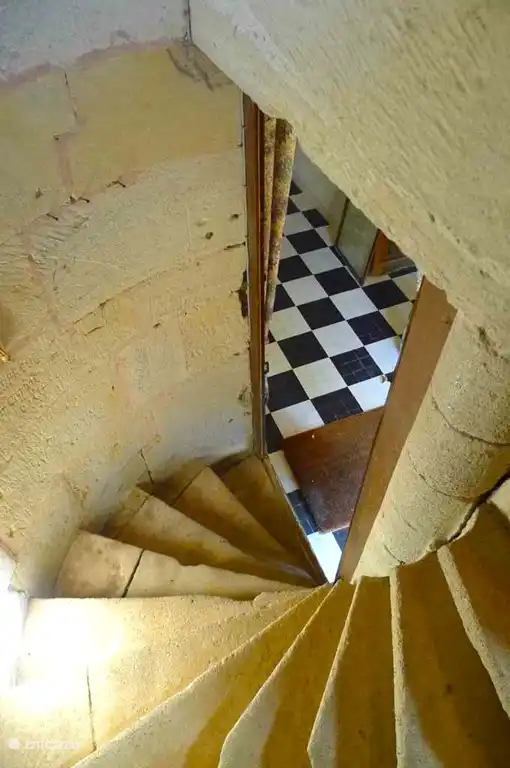 Die alte Treppe im Turm