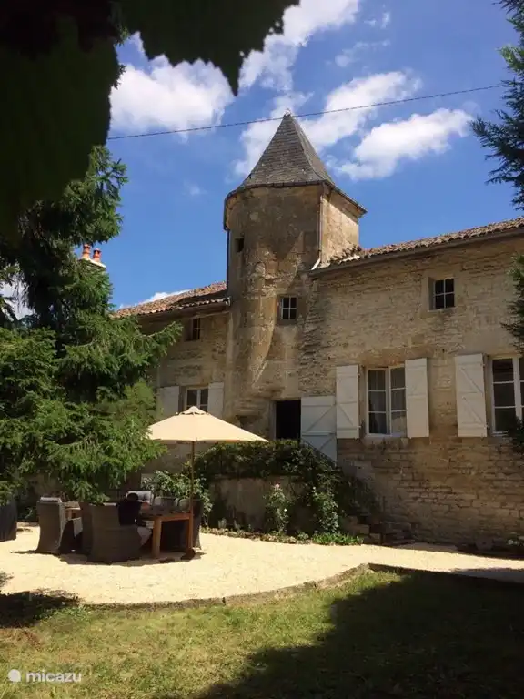 Rückseite des Hauses