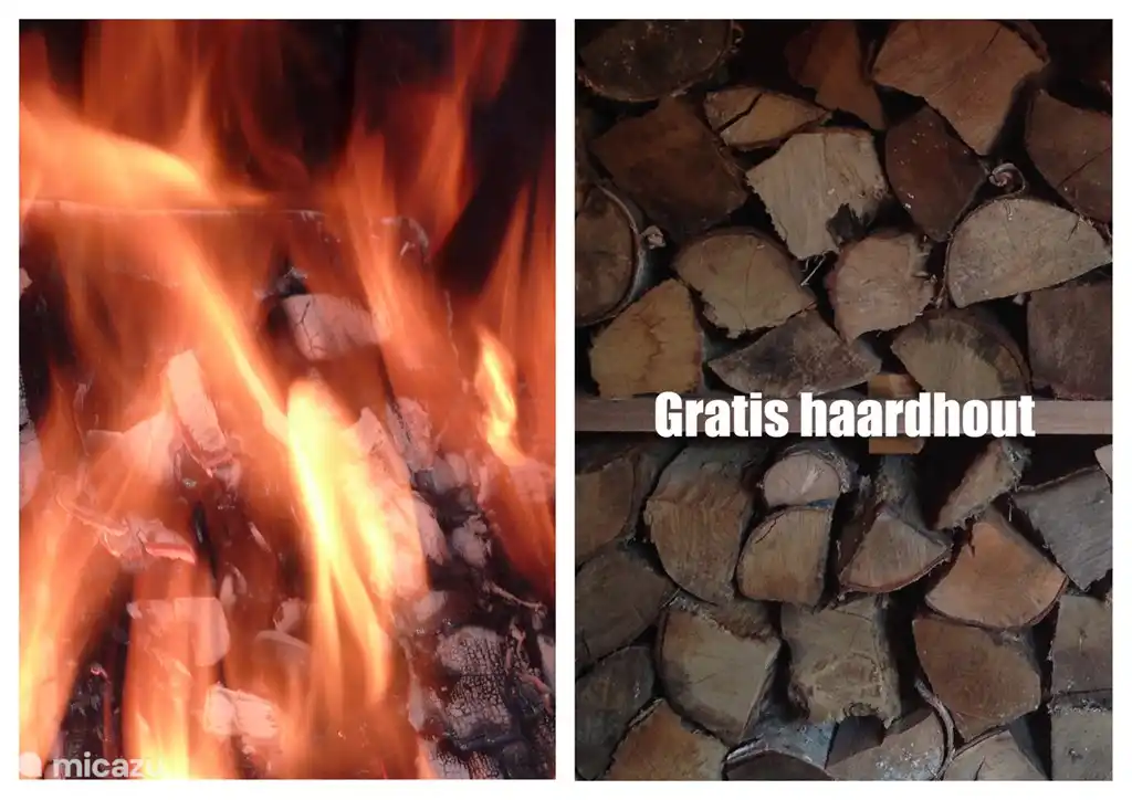 Sie können das Brennholz für den Holzofen frei verwenden.