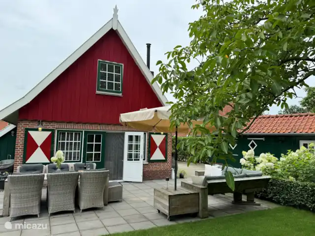 Location de Vacances Pays-Bas, Gueldre, Lievelde, maison de vacances - NatuurlijkLievelde Arrière de la maison. Du salon, vous pouvez accéder directement à la terrasse sur le jardin.