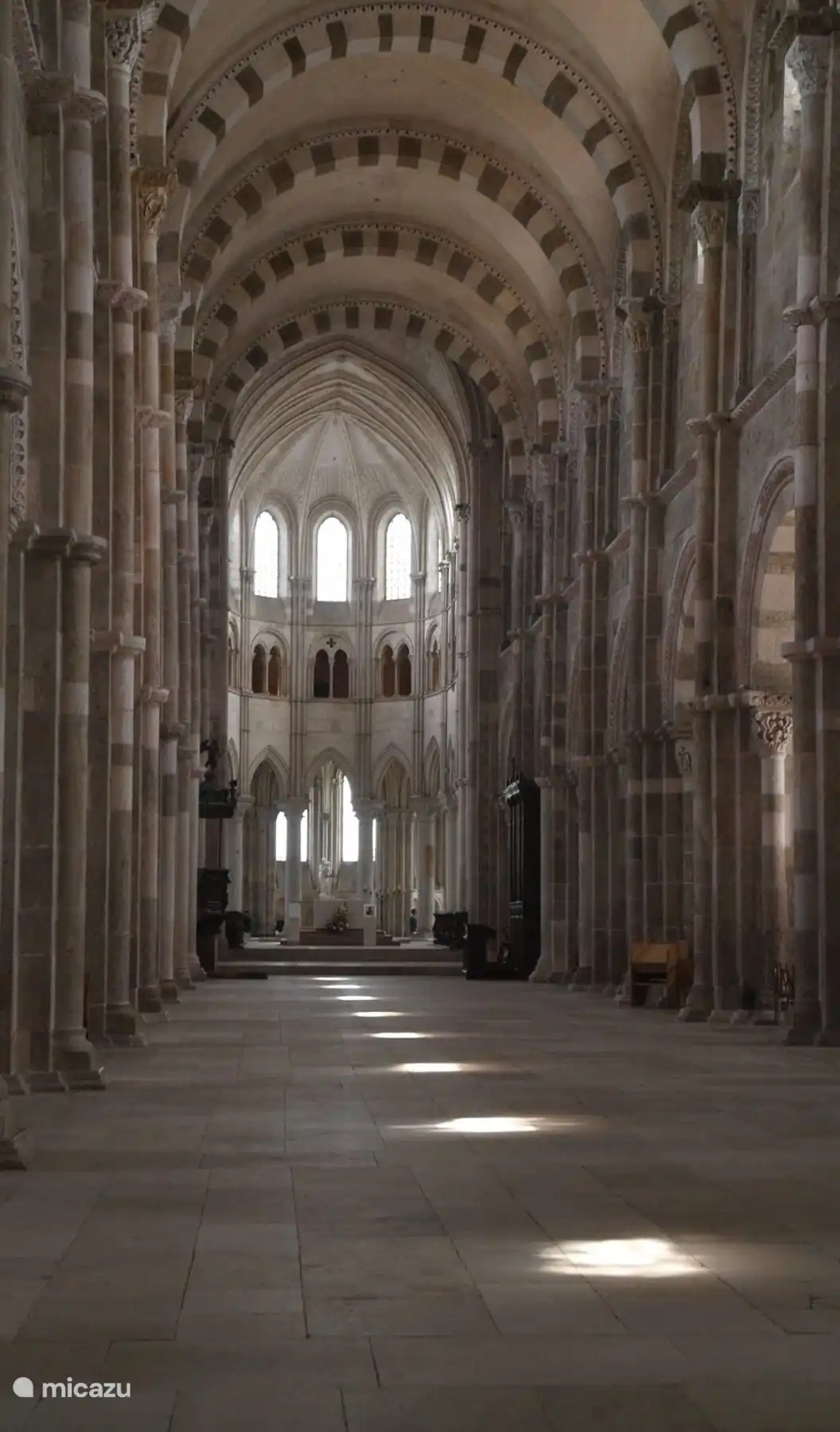 21 juni in de wereldberoemde kerk van Vézelay