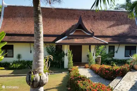 Vakantiehuis Thailand, Phang Nga, Khao Lak villa Villa Suwan Chang tuin