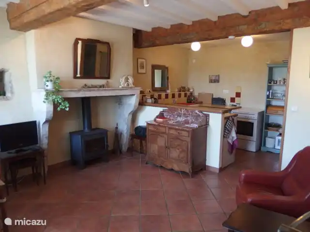 Location de Vacances France, Côte-d'Or, Sainte-Colombe-en-Auxois, gîte / cottage - La Petite Colomb pièce