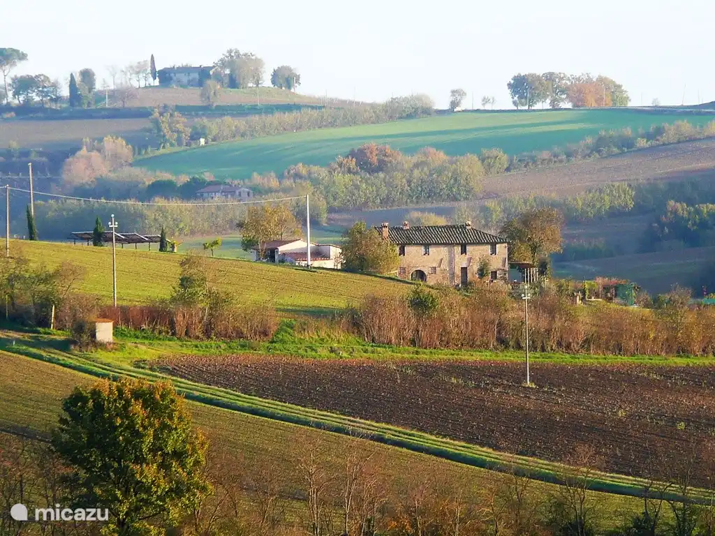 Gli Archi in den Hügeln rund um Perugia.Auch im Herbst ist es schön.