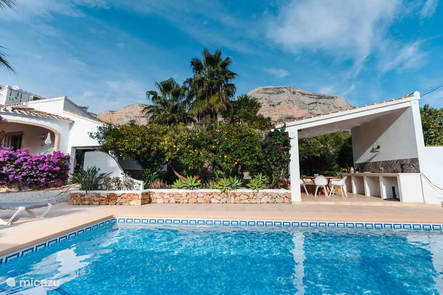 The beautiful Montgo mountain that you look out on