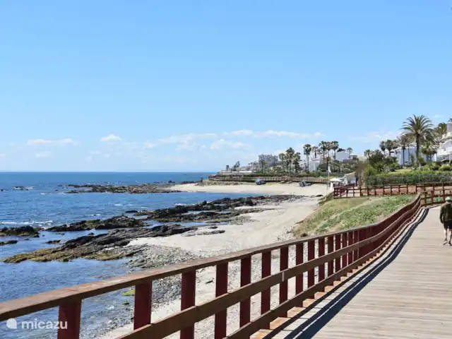 Location de Vacances Espagne, Costa del Sol, Marbella, villa - El Limonero Sentier pédestre le long de la côte