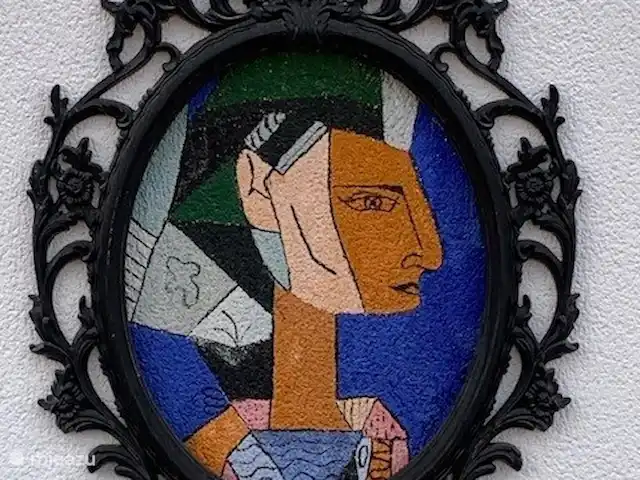 Casa Picasso huren in Spanje, Costa Cálida, Mazarrón - bungalow Dit is een van de Picasso schilderijen op het huis.