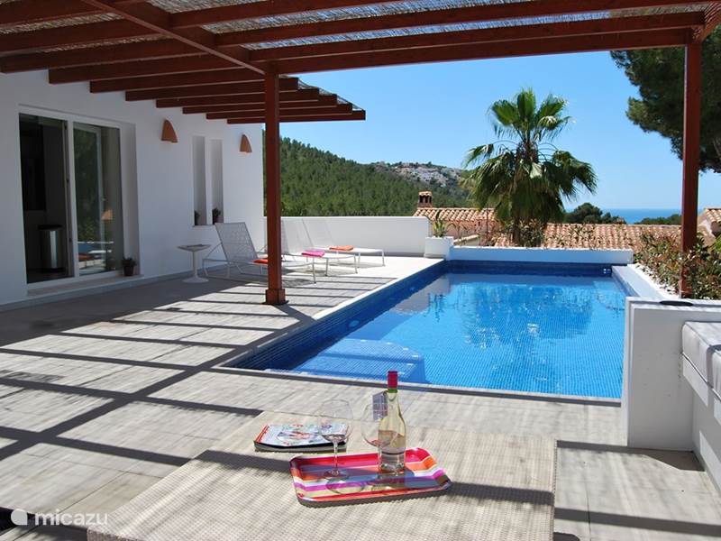 Vakantiehuis Spanje, Costa Blanca, Moraira Villa Villa Albi, open zeezicht