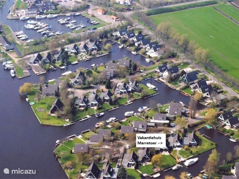 Ferienwohnung Niederlande, Friesland, Uitwellingerga Ferienhaus Marretoer am Wasser in Friesland