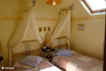 Vakantiehuis Frankrijk, Nièvre, Ouroux-en-Morvan gîte / cottage Gite de l'Hermitage slaapkamer 2