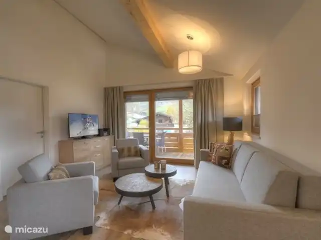 Location de Vacances Autriche, Salzburgerland, Kaprun, appartement - Penthouse Kaprun Salon du Penthouse.