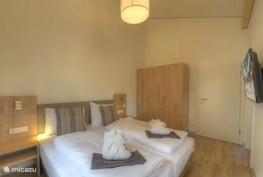 Master-Schlafzimmer Penthouse Kaprun.