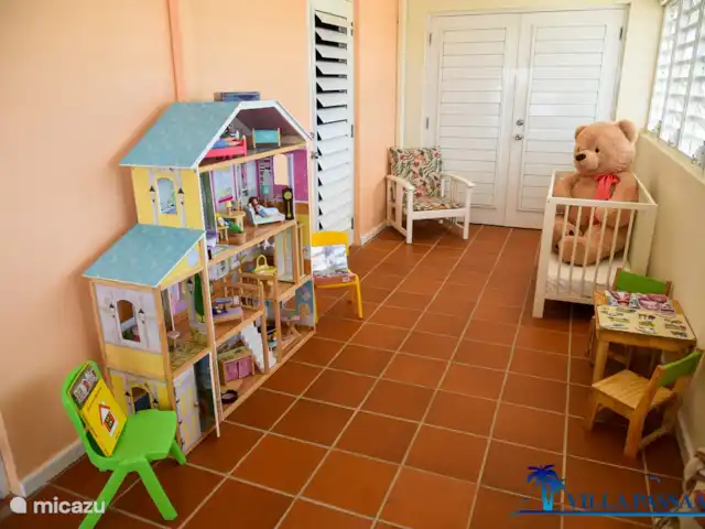 Villa Passaat - gran vista en Curazao, Banda Arriba (este), Bahía de Caracas - villa esquina de niños