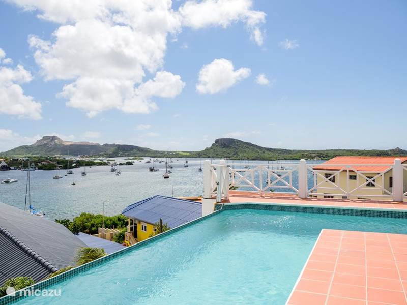 Vakantiehuis Curaçao, Banda Ariba (oost), Caracasbaai Bungalow Villa Passaat - geweldig uitzicht