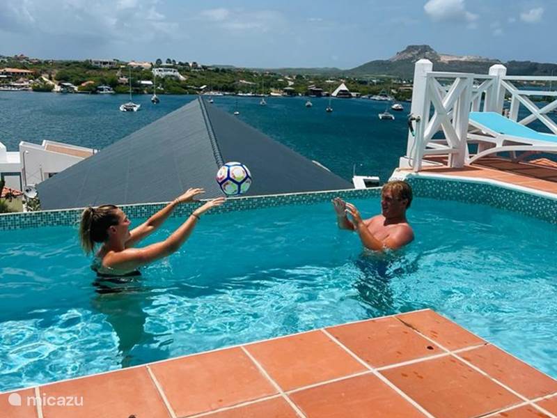 Holiday home in Curaçao, Banda Ariba (East), Caracasbaai Bungalow Villa Passaat - great view