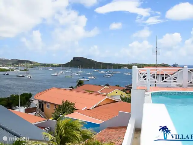 Villa Passaat - gran vista en Curazao, Banda Arriba (este), Bahía de Caracas - villa agua española